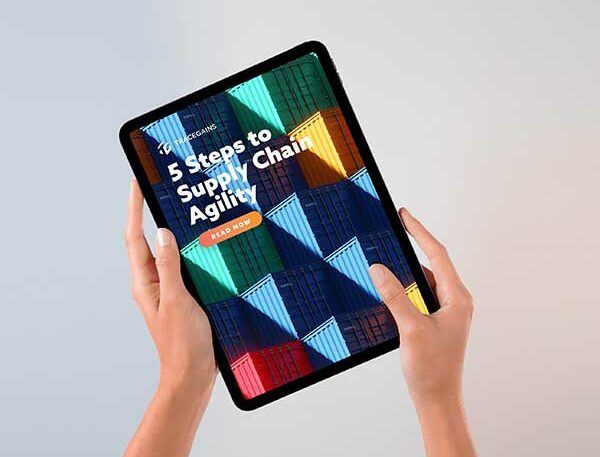 Hands holding tablet with cover of 