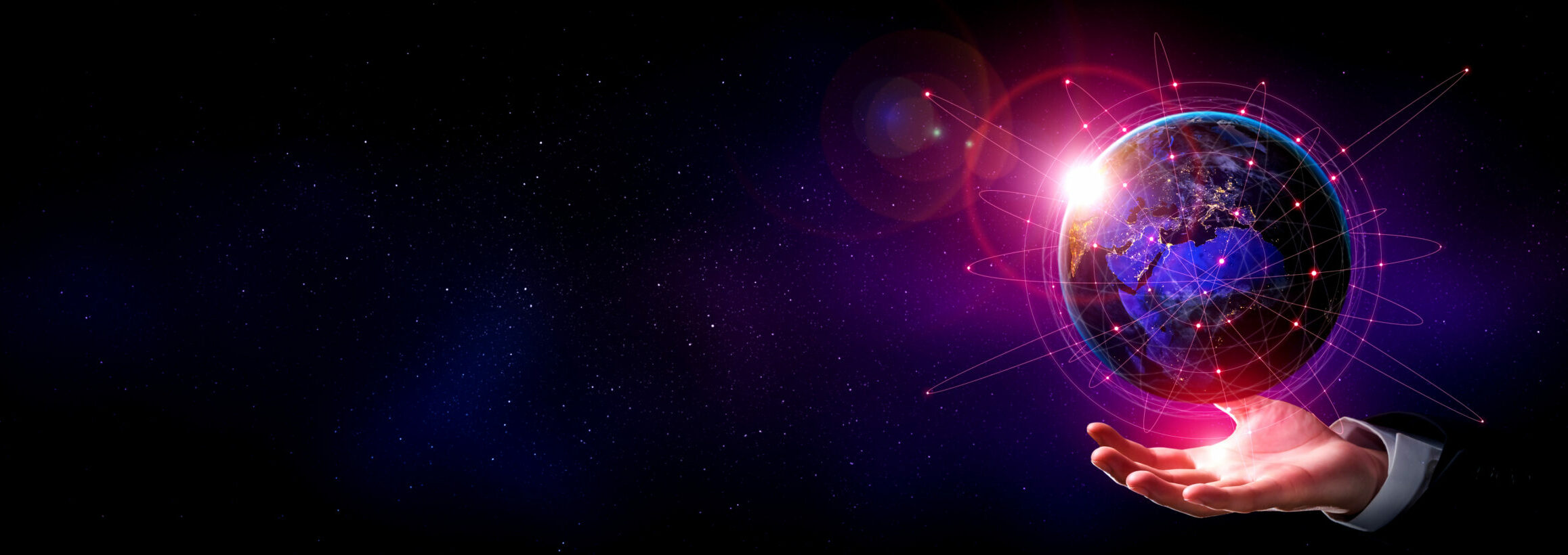 networked globe