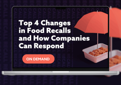 Top 4 Changes in Food Recalls and How Companies Can Respond