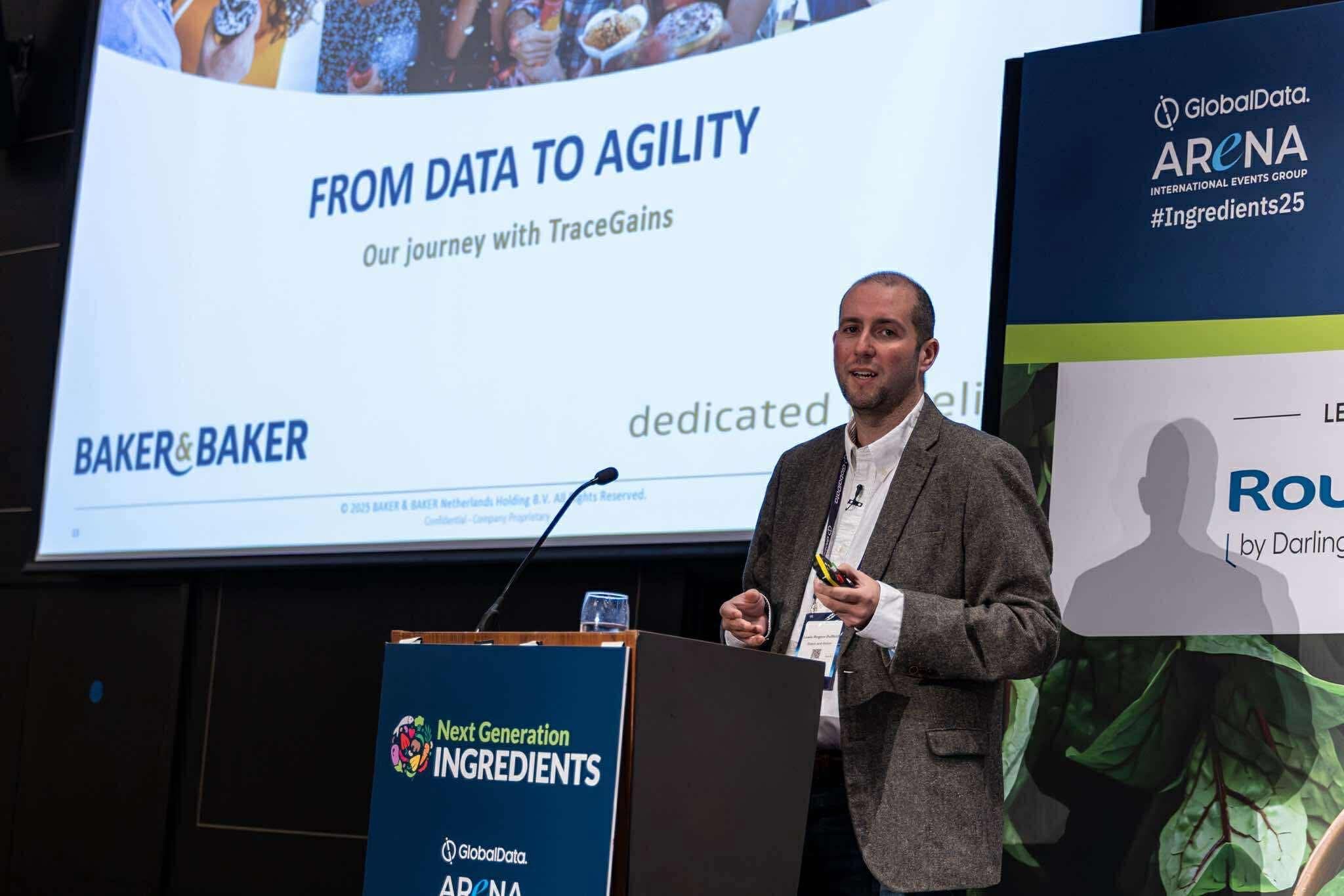 Lewis Rogers-Duffield, Lead Supplier Quality Manager at Baker & Baker, speaking about his experience with TraceGains