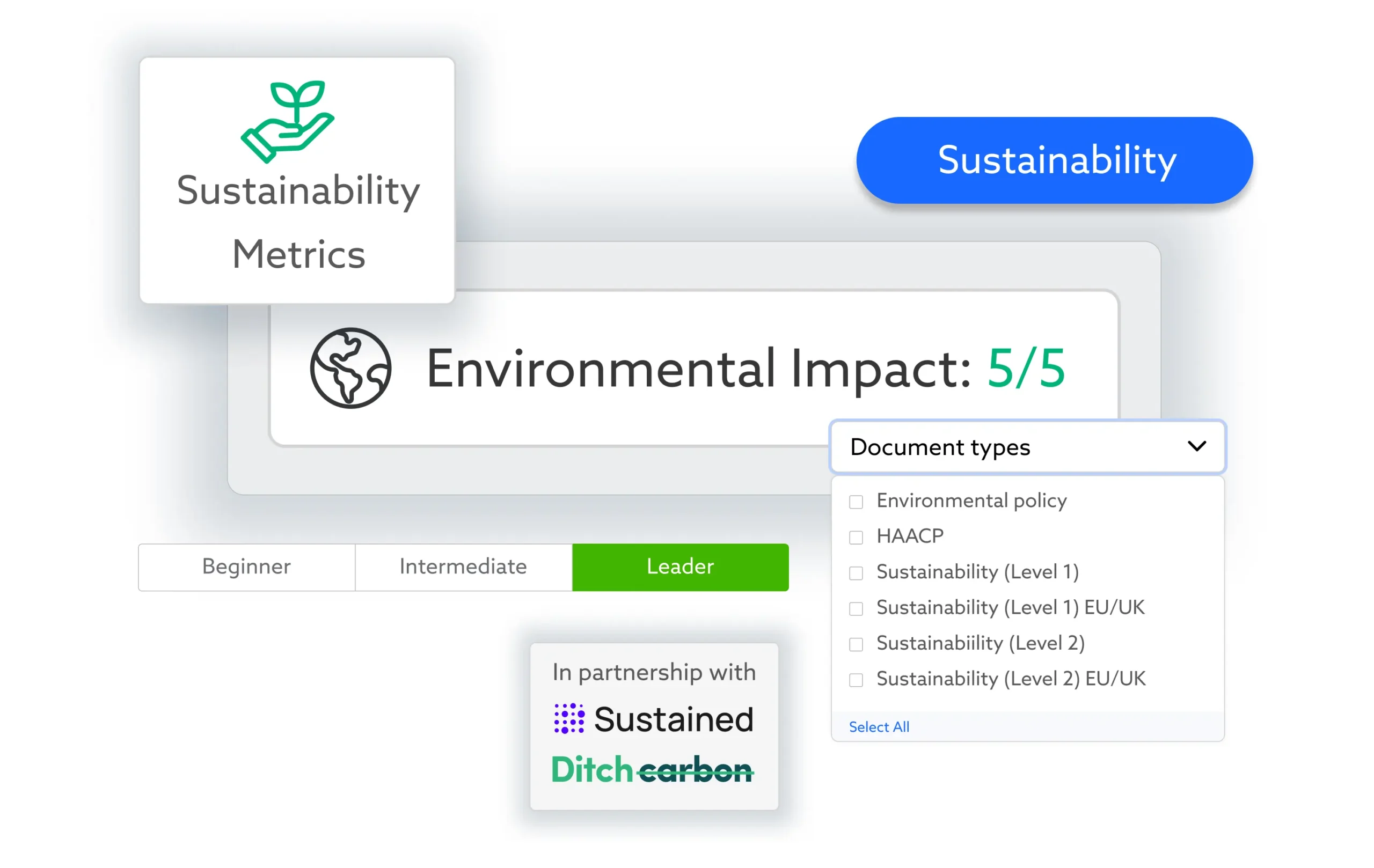 TraceGains Supplier Management solution showing supplier approval statuses and more