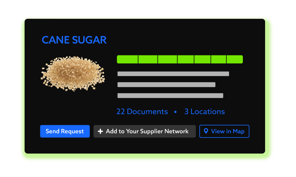 Gather Ingredient shot dark mode