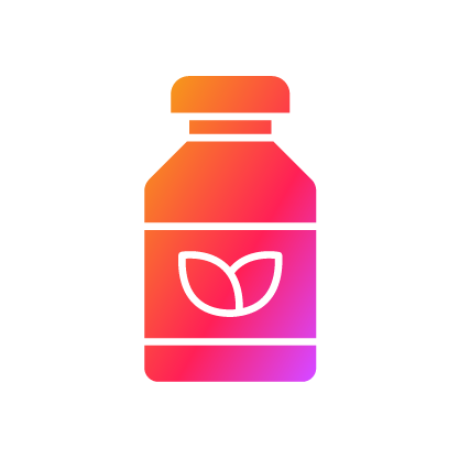 Supplements gradient icon
